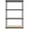 Lorell Narrow Steel Shelving 48" Height x 30" Width x 12" Depth 66963 - alternate 2